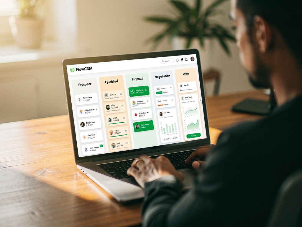 Pipeline de CRM automatizado